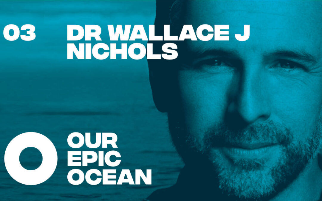 Episode 03: Dr. Wallace J Nichols – Marine biologist. Entrepreneurial Scientist. Wild-water Advocate.